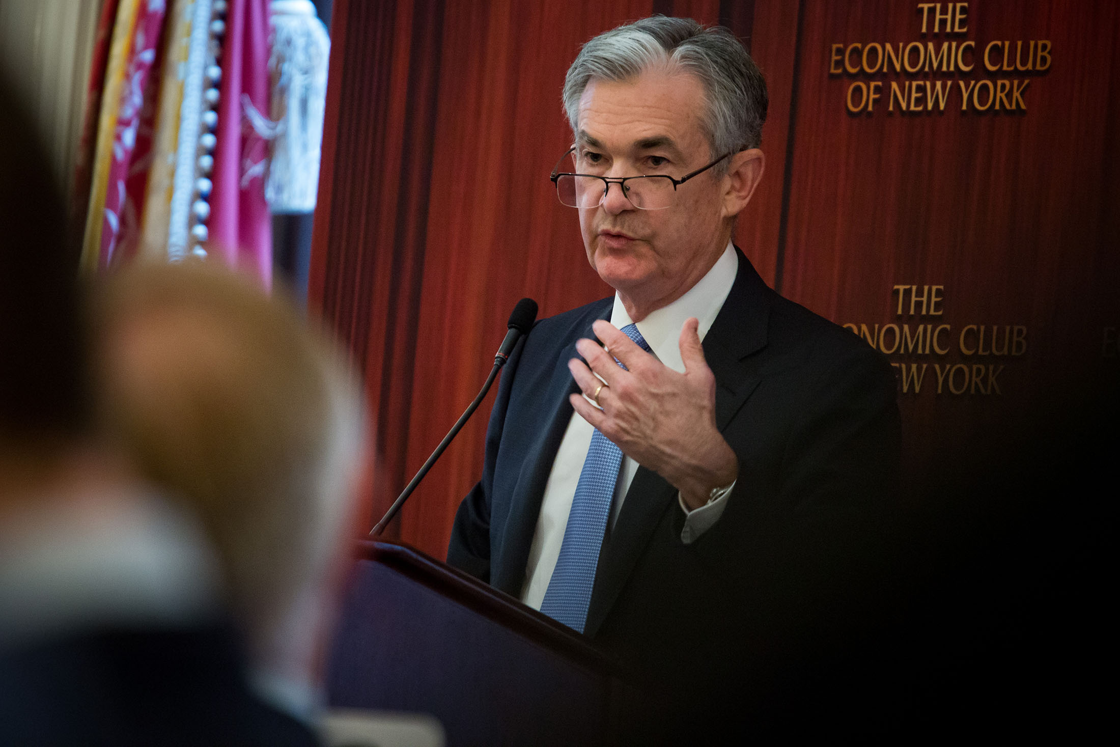 Fed's Powell says it's time to taper bond purchases, but not raise rates